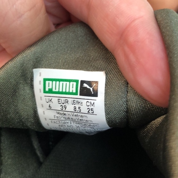 Puma Muse Metal Sneakers size 8.5 - Picture 7 of 9